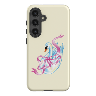 Satin Swan Printed Phone Cases Samsung Galaxy S24 / Armoured by Femke Studio - The Dairy
