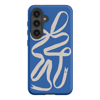 Something Blue Ribbon Printed Phone Cases Samsung Galaxy S24 / Armoured by Jasmine Dowling - The Dairy