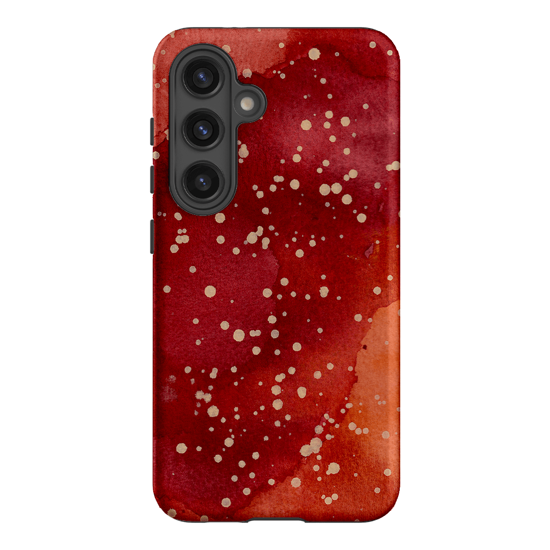 Spotty Rust Printed Phone Cases Samsung Galaxy S24 / Armoured by The Dairy - The Dairy