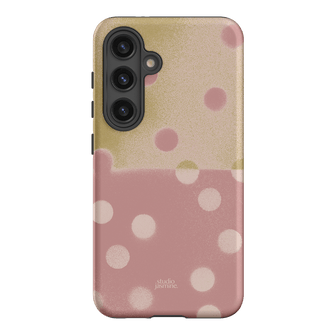 Strawberry Polka Dot Printed Phone Cases Samsung Galaxy S24 / Armoured by Jasmine Dowling - The Dairy