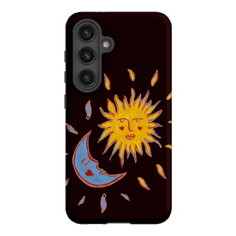 Sun & Moon Plum Printed Phone Cases Samsung Galaxy S24 / Armoured by BG. Studio - The Dairy