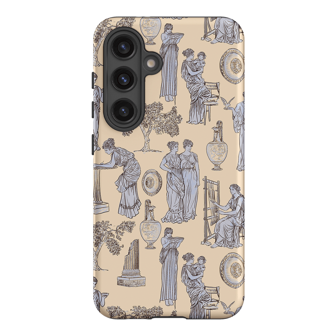 Symposium Alabaster Printed Phone Cases Samsung Galaxy S24 / Armoured by Veronica Tucker - The Dairy