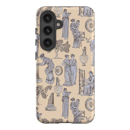 Symposium Alabaster Printed Phone Cases Samsung Galaxy S24 / Armoured by Veronica Tucker - The Dairy