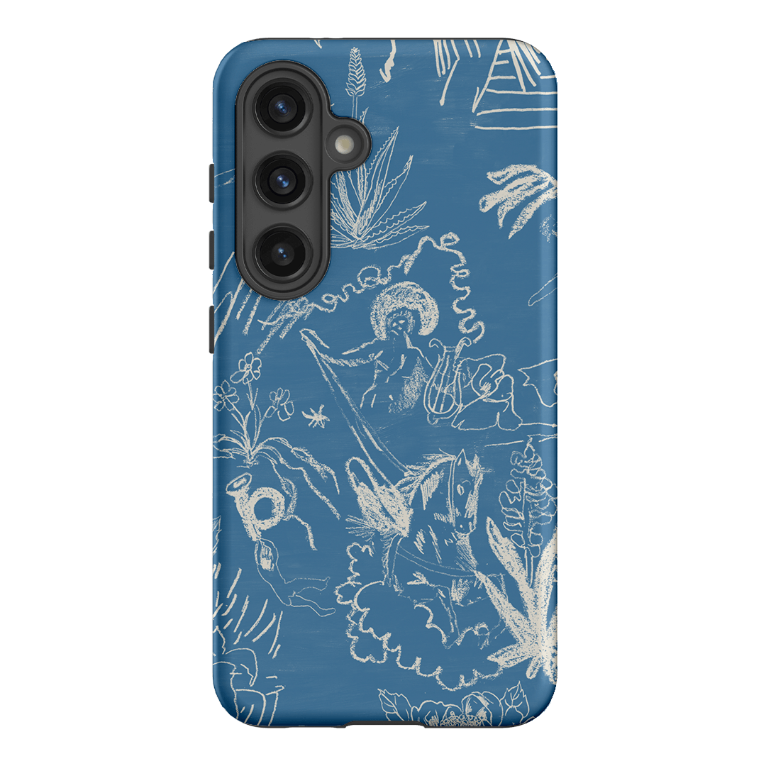 Temple Del Sol Printed Phone Cases Samsung Galaxy S24 / Armoured by Desmond & Dempsey - The Dairy
