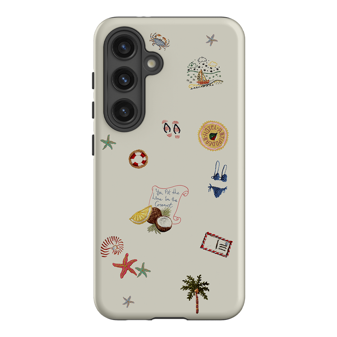 Vacay All Day Cream Printed Phone Cases by Antipodean - The Dairy