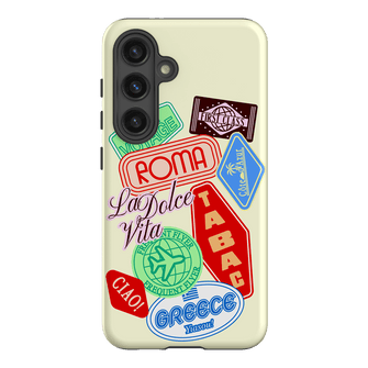 Well Travelled Printed Phone Cases Samsung Galaxy S24 / Armoured by The Dairy - The Dairy