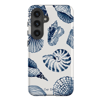 Blue Shells Printed Phone Cases Samsung Galaxy S24 / Armoured by Cass Deller - The Dairy