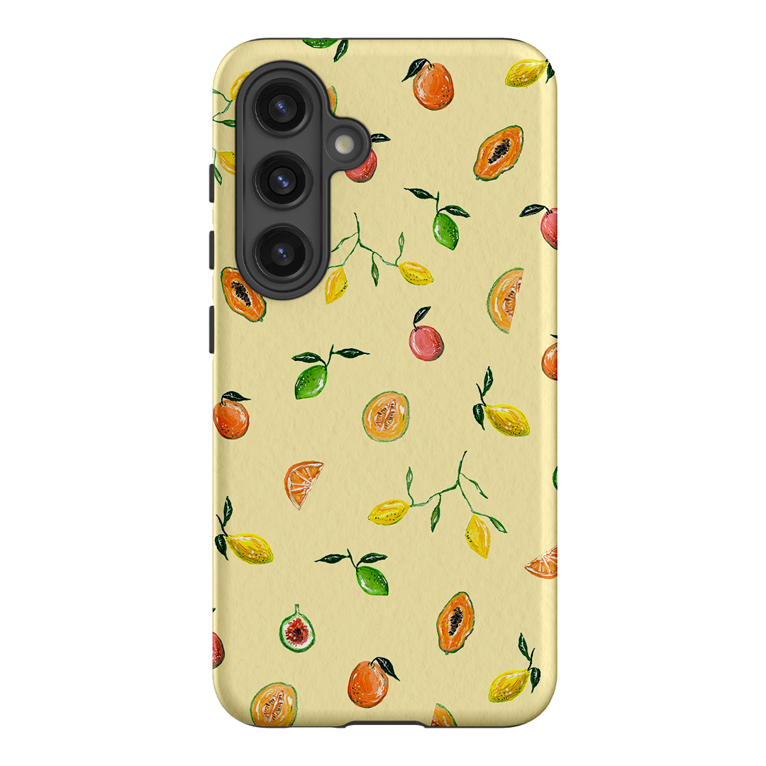 Golden Fruit Printed Phone Cases Samsung Galaxy S24 / Armoured by BG. Studio - The Dairy