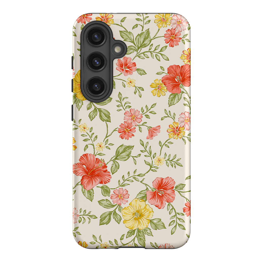 Hibiscus Printed Phone Cases Samsung Galaxy S24 / Armoured by Oak Meadow - The Dairy