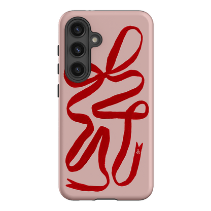 Valentine Ribbon Printed Phone Cases by Jasmine Dowling - The Dairy