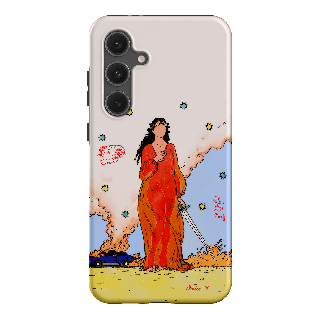 Aries Season Printed Phone Cases Samsung Galaxy S24 FE / Armoured by Easty Beasty - The Dairy