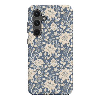 Blue Garden Printed Phone Cases Samsung Galaxy S24 FE / Armoured by Kasiags Art - The Dairy