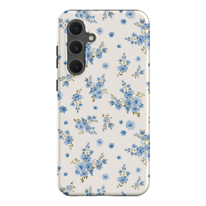 Blue Meadow Printed Phone Cases Samsung Galaxy S24 FE / Armoured by Kasiags Art - The Dairy