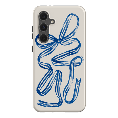 Bowerbird Ribbon Printed Phone Cases Samsung Galaxy S24 FE / Armoured by Jasmine Dowling - The Dairy