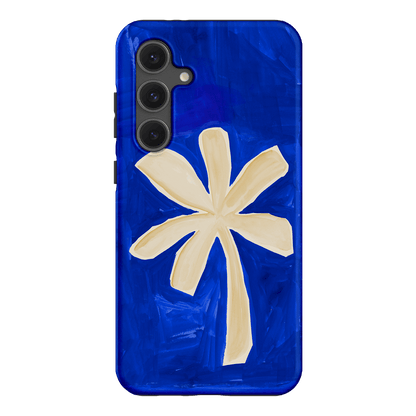 Bleu Palm Printed Phone Cases Samsung Galaxy S24 FE / Armoured by Charlie Taylor - The Dairy