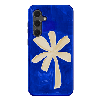 Bleu Palm Printed Phone Cases Samsung Galaxy S24 FE / Armoured by Charlie Taylor - The Dairy