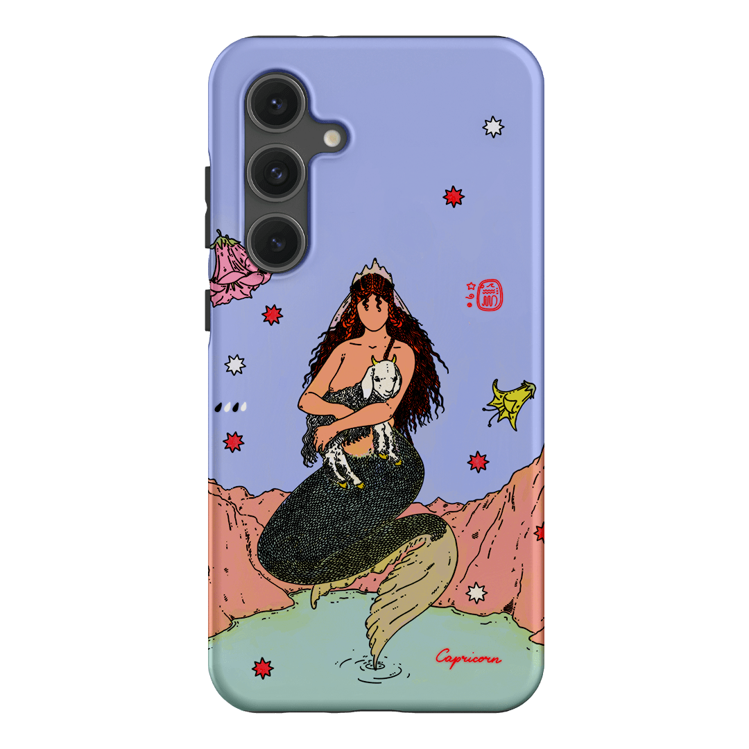 Capricorn Season Printed Phone Cases Samsung Galaxy S24 FE / Armoured by Easty Beasty - The Dairy