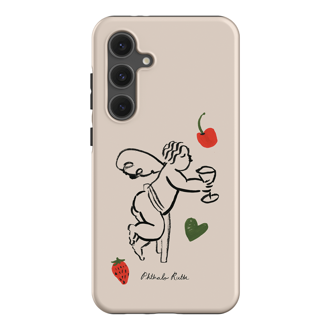 Cherub Printed Phone Cases Samsung Galaxy S24 FE / Armoured by Phthalo Ruth - The Dairy