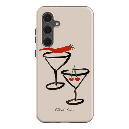 Chilli Cherry Printed Phone Cases by Phthalo Ruth - The Dairy