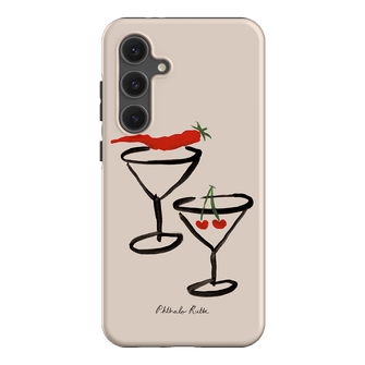 Chilli Cherry Printed Phone Cases by Phthalo Ruth - The Dairy