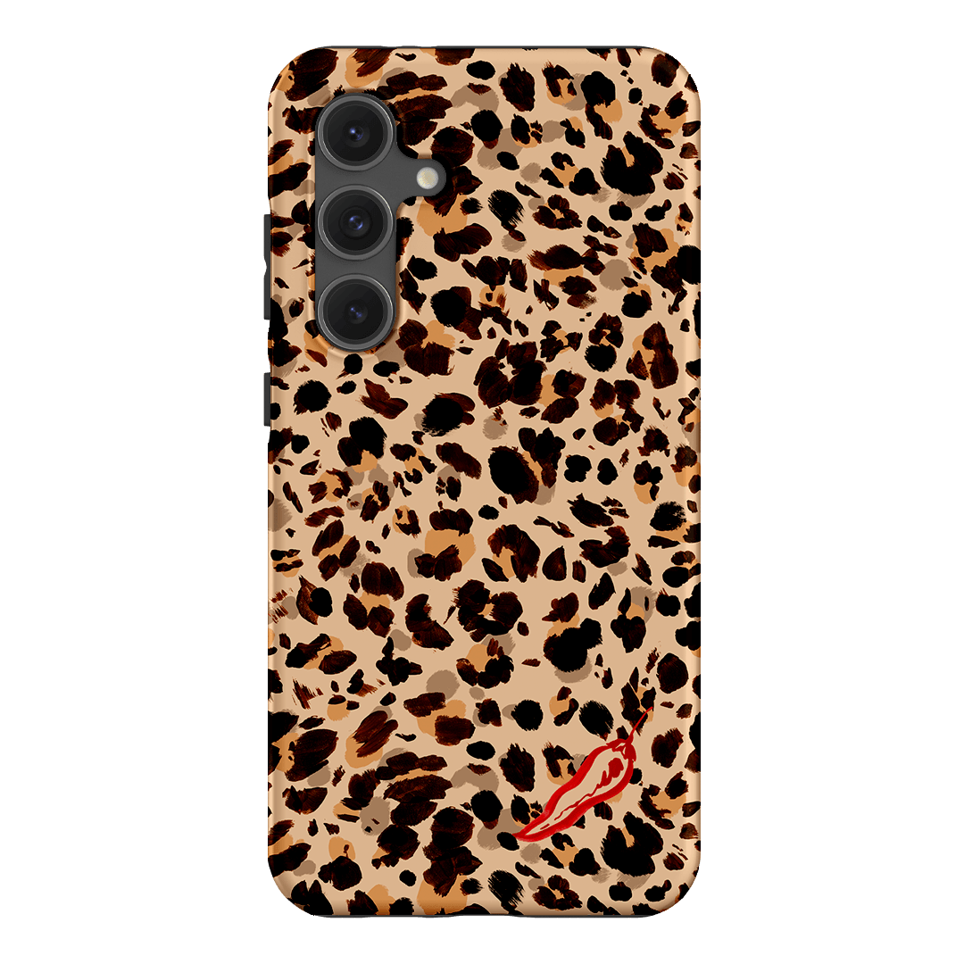 Chilli Leopard Printed Phone Cases Samsung Galaxy S24 FE / Armoured by Charlie Taylor - The Dairy