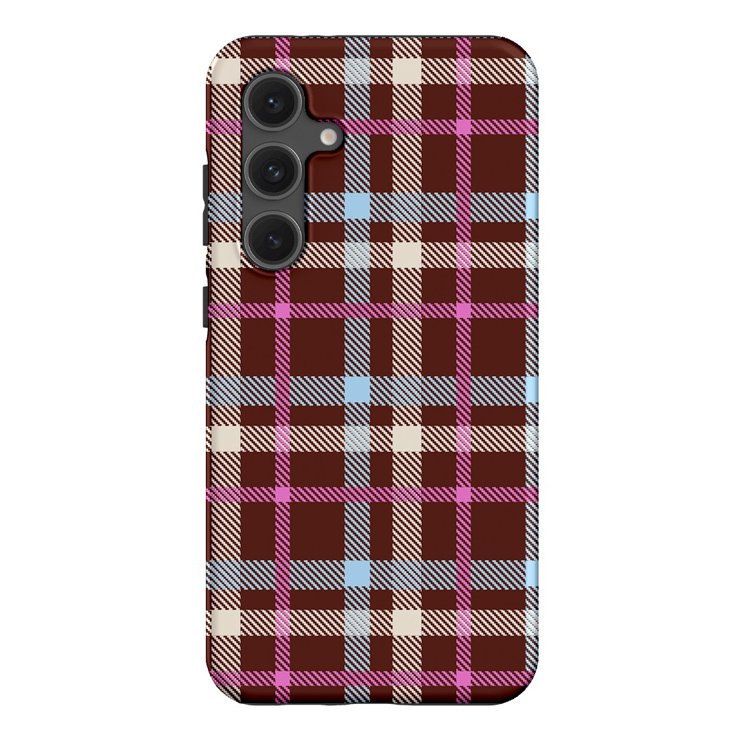 Confetti Plaid Printed Phone Cases Samsung Galaxy S24 FE / Armoured by The Dairy - The Dairy