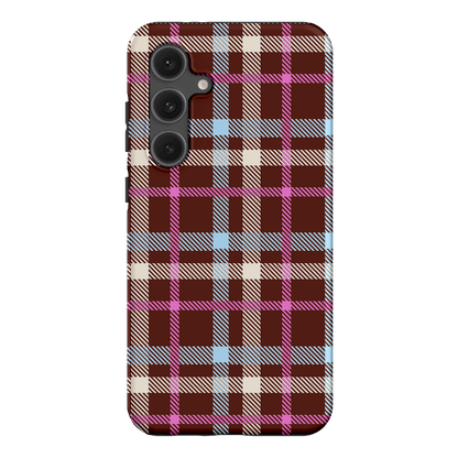 Confetti Plaid Printed Phone Cases Samsung Galaxy S24 FE / Armoured by The Dairy - The Dairy