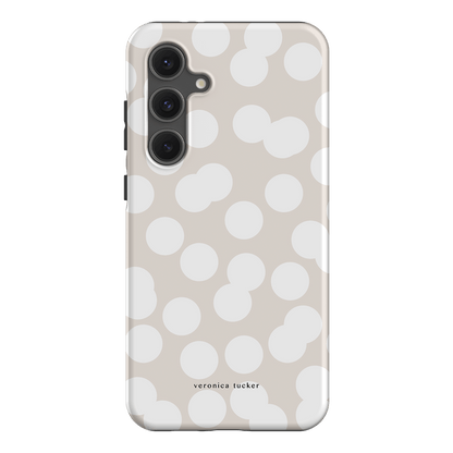 Confetti White Printed Phone Cases Samsung Galaxy S24 FE / Armoured by Veronica Tucker - The Dairy