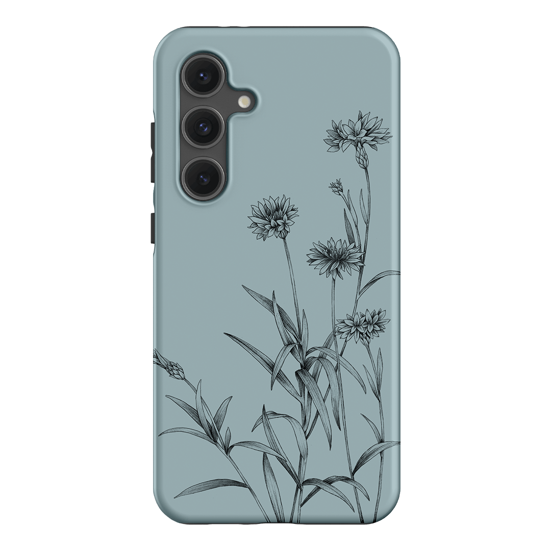 Cornflowers Study Printed Phone Cases Samsung Galaxy S24 FE / Armoured by Typoflora - The Dairy