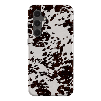 Cowhide Charm Printed Phone Cases Samsung Galaxy S24 FE / Armoured by The Dairy - The Dairy