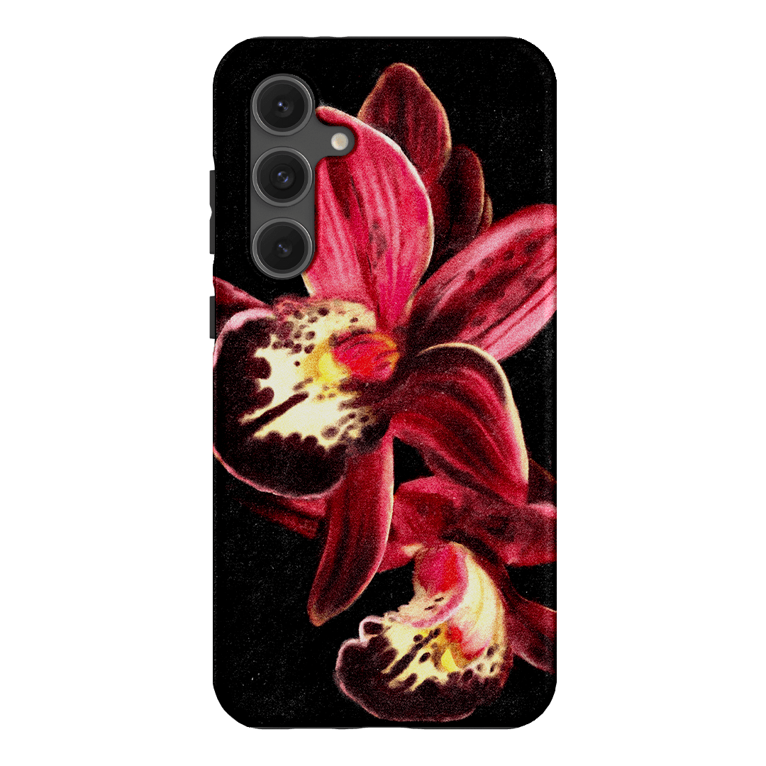 Deep Orchid Printed Phone Cases Samsung Galaxy S24 FE / Armoured by Sally Hungerford - The Dairy