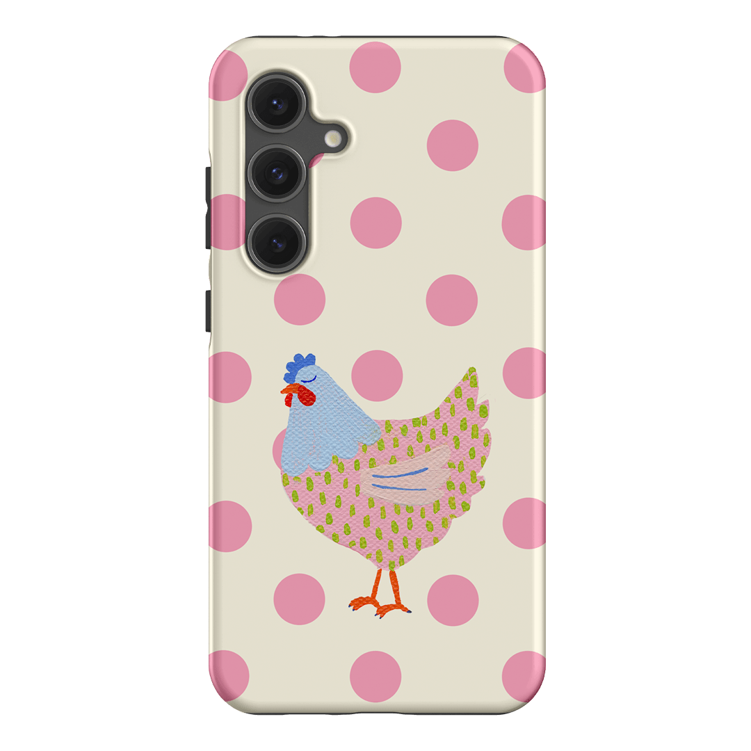 Dotty Bird Printed Phone Cases Samsung Galaxy S24 FE / Armoured by Kayla Henley - The Dairy