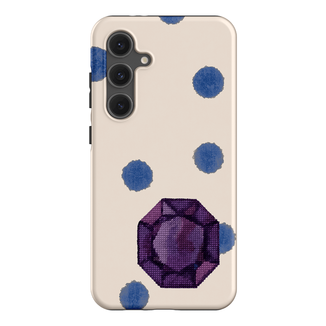February Amethyst Printed Phone Cases Samsung Galaxy S24 FE / Armoured by Joiana - The Dairy