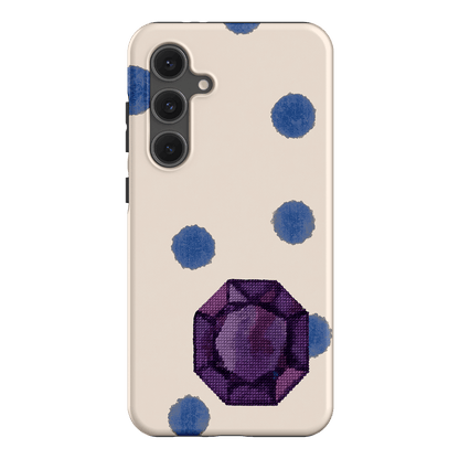 February Amethyst Printed Phone Cases Samsung Galaxy S24 FE / Armoured by Joiana - The Dairy