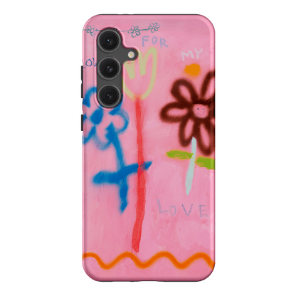 Flowers Printed Phone Cases Samsung Galaxy S24 FE / Armoured by Kate Eliza - The Dairy