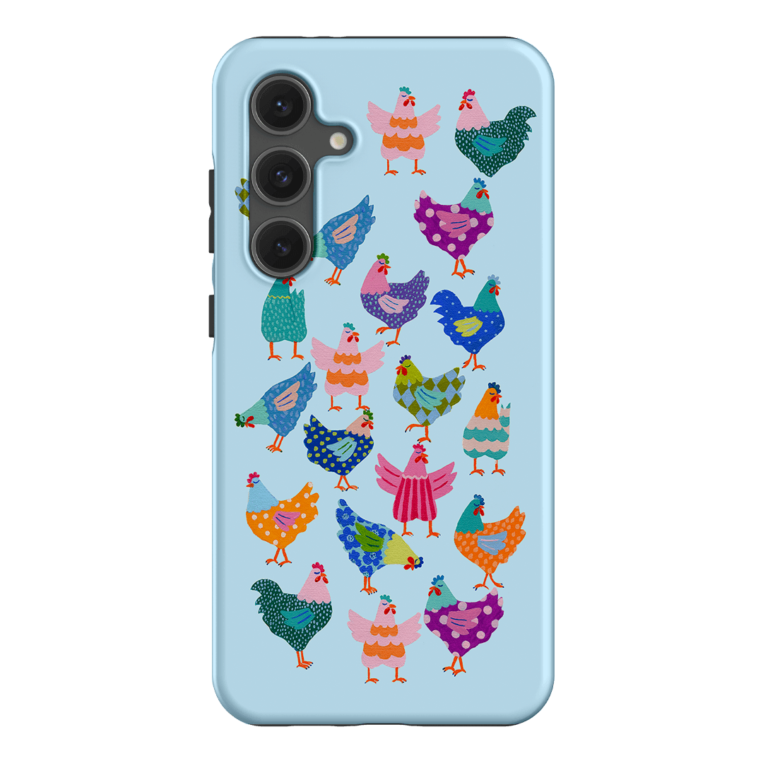 Hen House Printed Phone Cases Samsung Galaxy S24 FE / Armoured by Kayla Henley - The Dairy