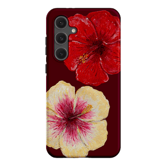 Hibiscus Flower Printed Phone Cases Samsung Galaxy S24 FE / Armoured by BG. Studio - The Dairy