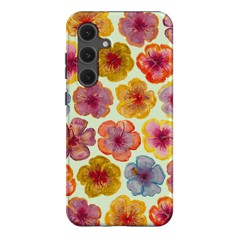 Hibiscus Holiday Sorbet Printed Phone Cases Samsung Galaxy S24 FE / Armoured by BG. Studio - The Dairy