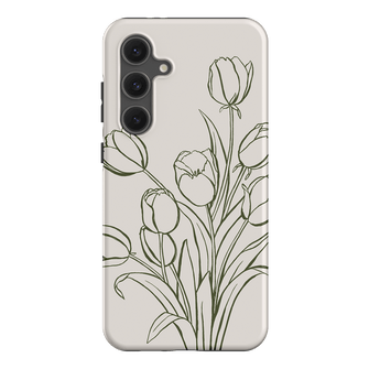 Inked Tulips Printed Phone Cases Samsung Galaxy S24 FE / Armoured by Typoflora - The Dairy