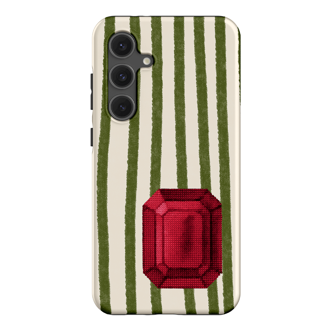 July Ruby Printed Phone Cases Samsung Galaxy S24 FE / Armoured by Joiana - The Dairy