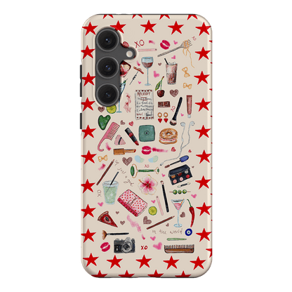 Just A Girl Printed Phone Cases Samsung Galaxy S24 FE / Armoured by BG. Studio - The Dairy