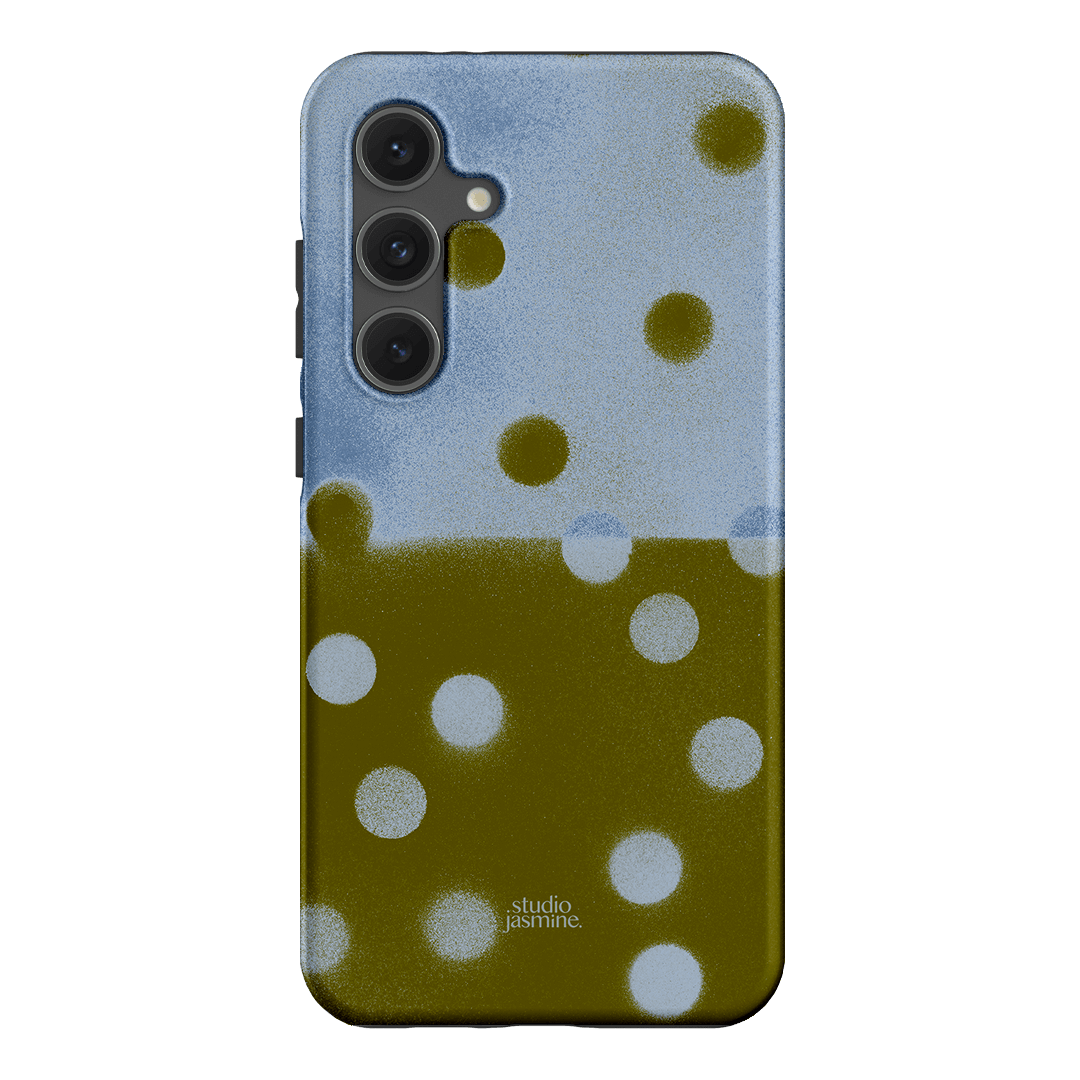 Lake Polka Dot Printed Phone Cases Samsung Galaxy S24 FE / Armoured by Jasmine Dowling - The Dairy