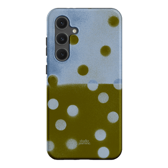 Lake Polka Dot Printed Phone Cases Samsung Galaxy S24 FE / Armoured by Jasmine Dowling - The Dairy