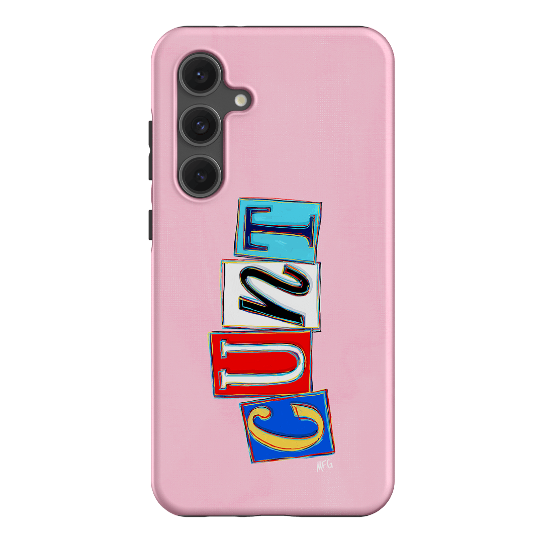 Lil Cnts Pink Printed Phone Cases Samsung Galaxy S24 FE / Armoured by Margarbs Art - The Dairy