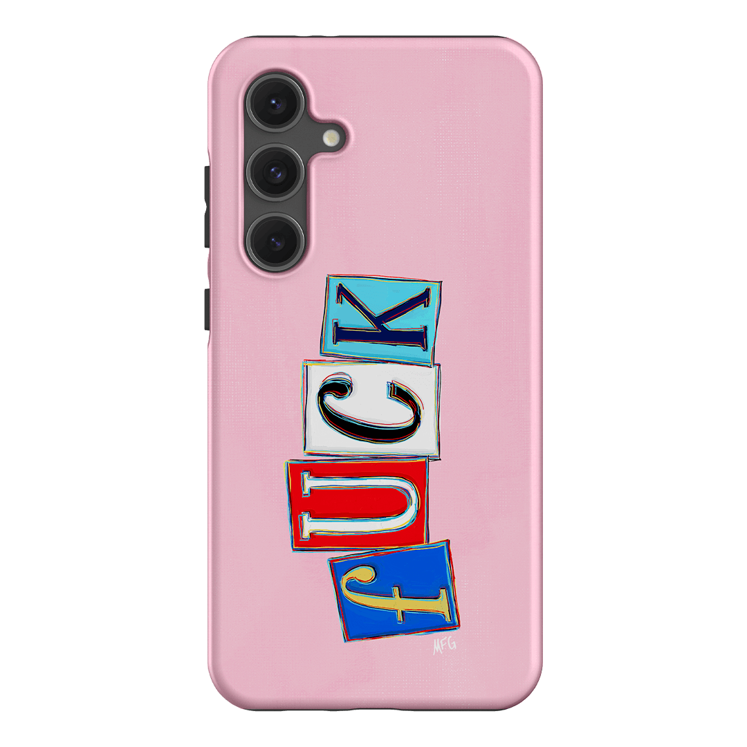 Lil Fcks Pink Printed Phone Cases Samsung Galaxy S24 FE / Armoured by Margarbs Art - The Dairy