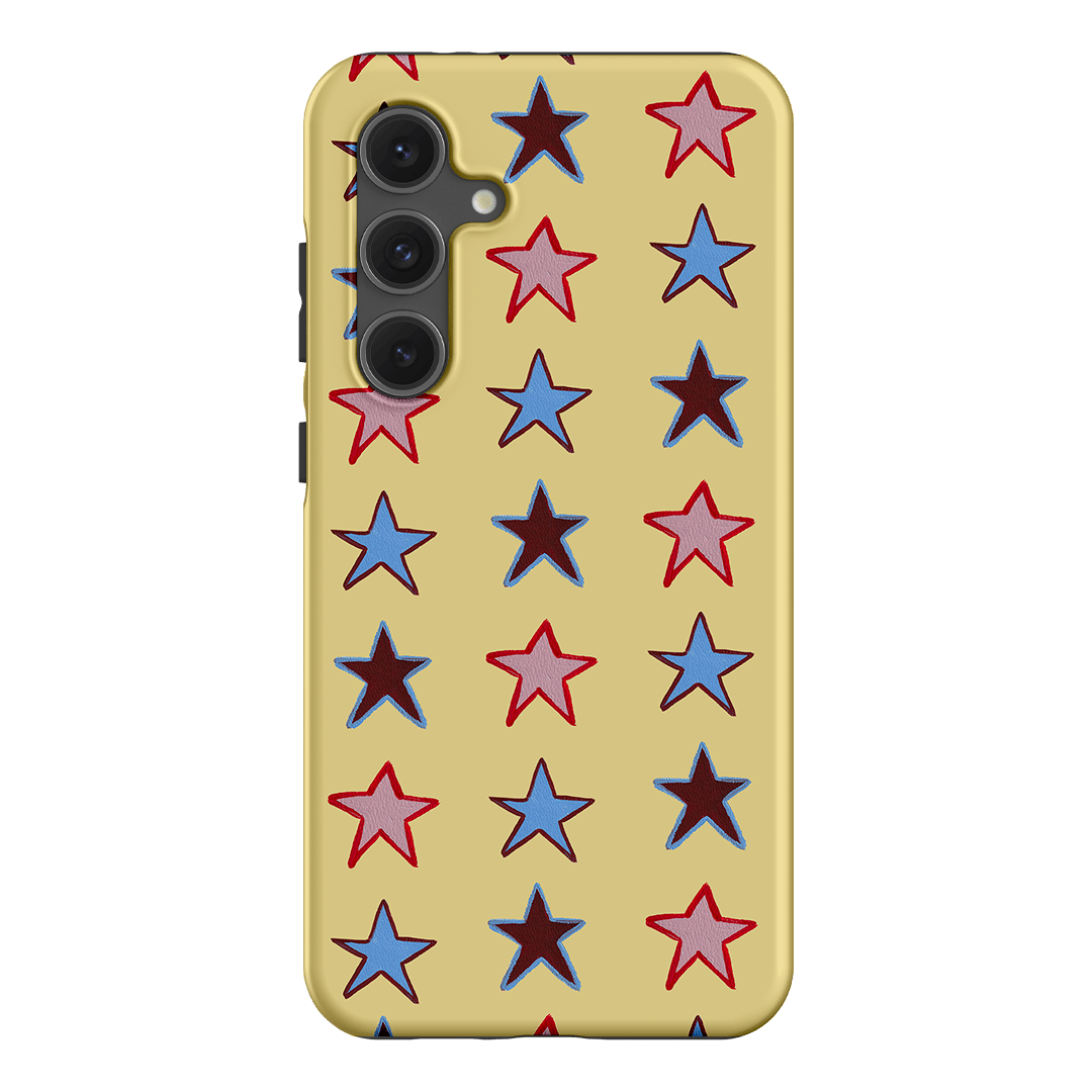 Lucky Stars Butter Printed Phone Cases Samsung Galaxy S24 FE / Armoured by BG. Studio - The Dairy