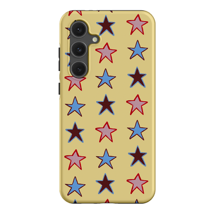 Lucky Stars Butter Printed Phone Cases Samsung Galaxy S24 FE / Armoured by BG. Studio - The Dairy