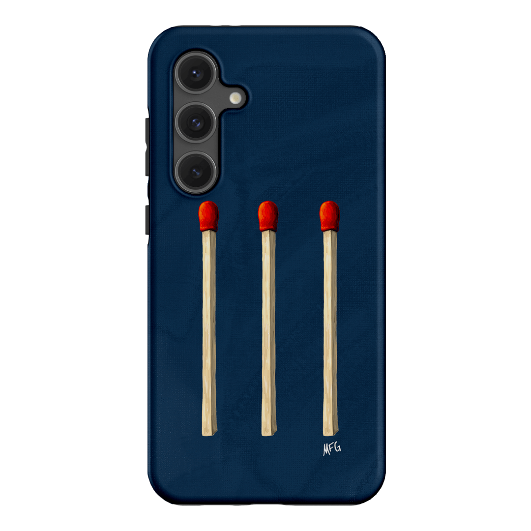 Matchstick Printed Phone Cases Samsung Galaxy S24 FE / Armoured by Margarbs Art - The Dairy