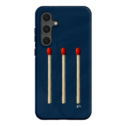 Matchstick Printed Phone Cases Samsung Galaxy S24 FE / Armoured by Margarbs Art - The Dairy