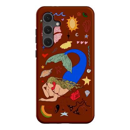 Mermaid Salad Chocolate Printed Phone Cases Samsung Galaxy S24 FE / Armoured by Easty Beasty - The Dairy